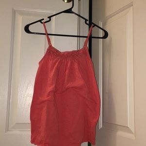 orange XS tank top